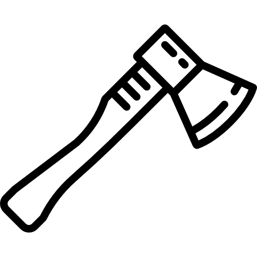 Ax carpenter cut carpentry icon