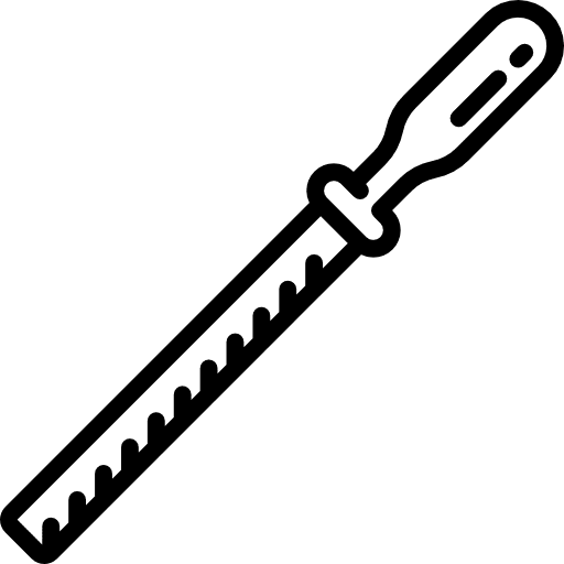 File construction sharp tool icon