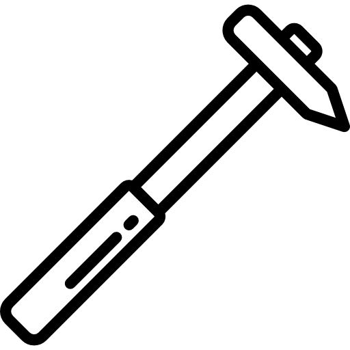 Hammer hammers home repair tool icon