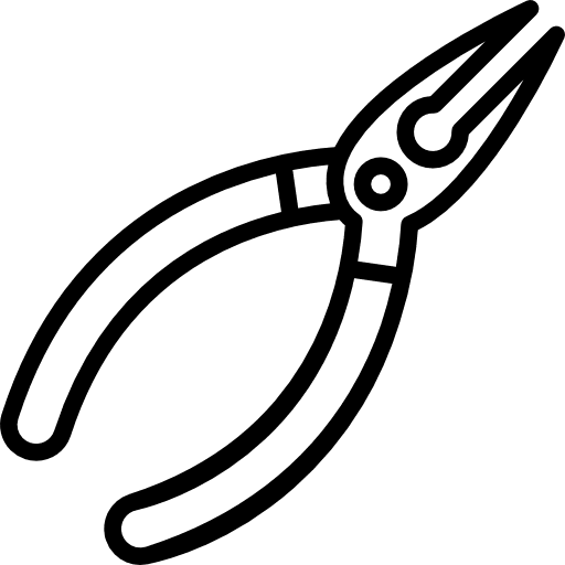 Pliers home repair worker construction icon