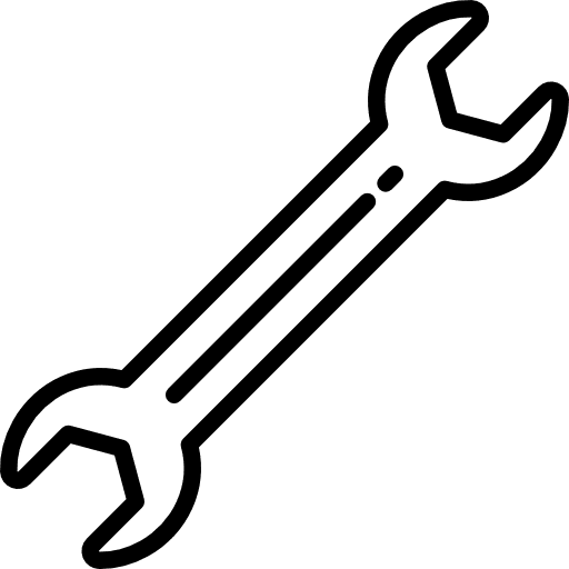 Wrench improvement construction home repair icon