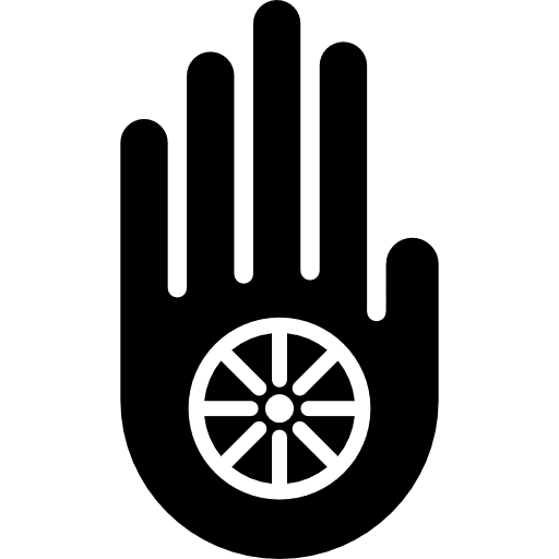 Jainism india indian religion icon