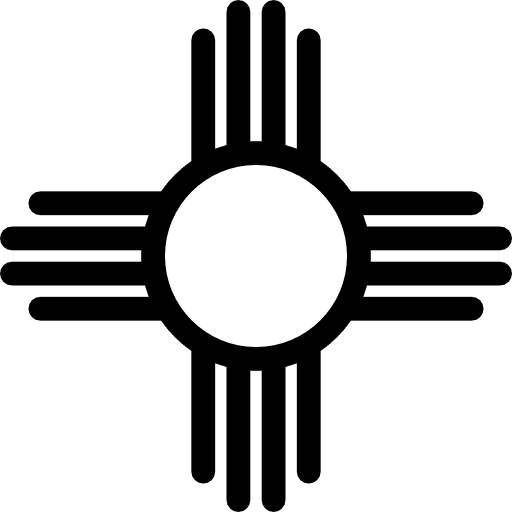 Native american sun religious religion shapes icon