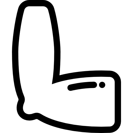 Elbow medicine biology body part icon