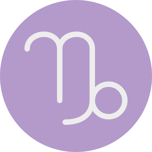 Capricorn esoteric horoscope astrology icon