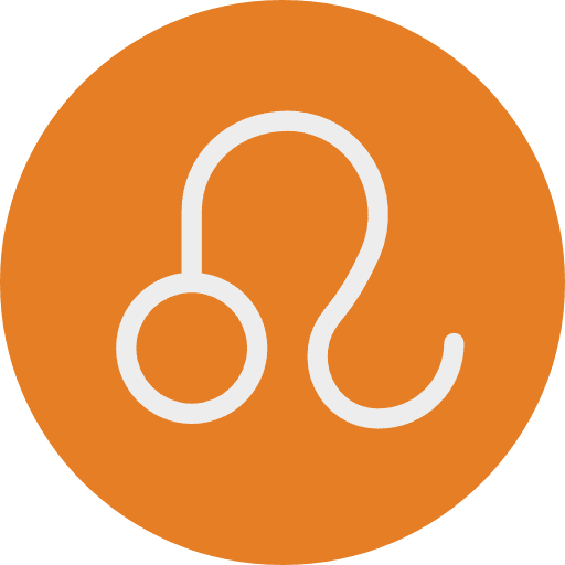 Leo signs astrology leo icon