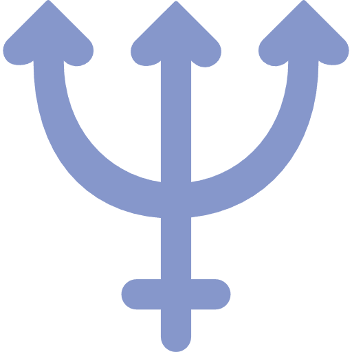Neptune neptune signs symbols icon