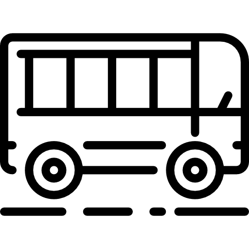 Bus automobile electric bus school bus icon