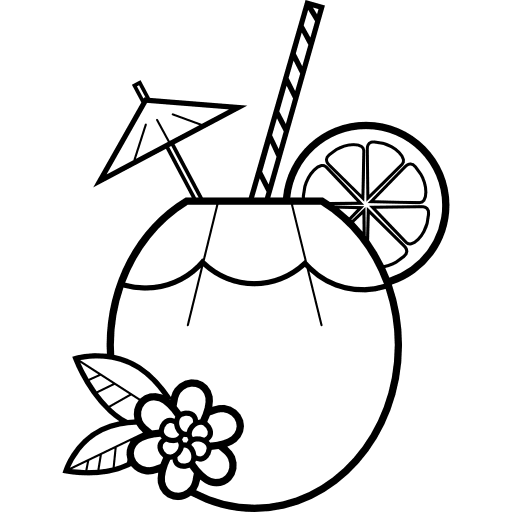 Coconut coconut food and restaurant fruit icon