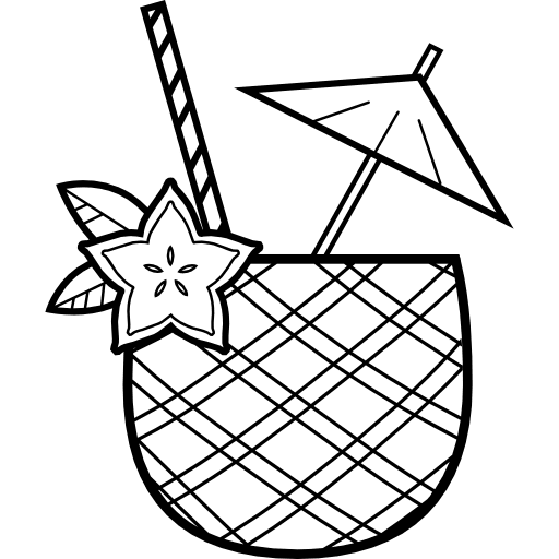 Cocktail alcohol drinking cocktail icon