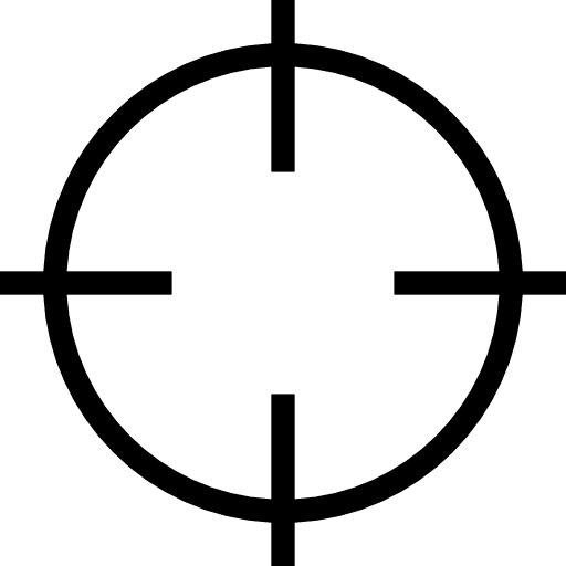 Target seo and web sniper fps icon