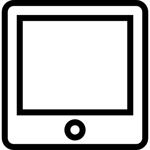 Tablet touch screen tablet ipad icon