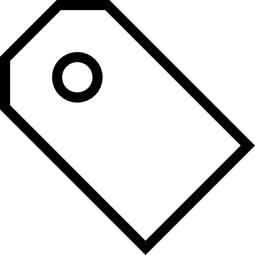 Tag shopping commerce and shopping tag icon