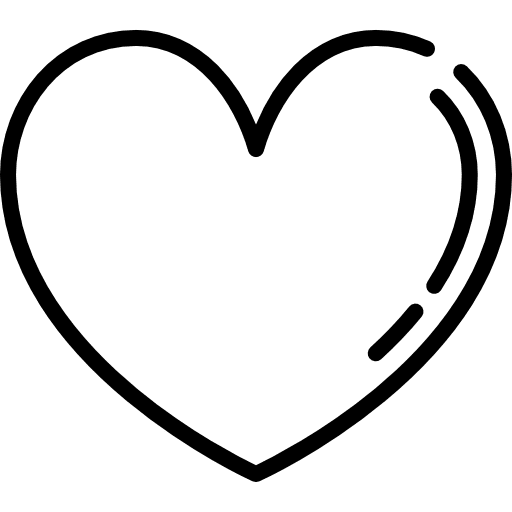 Heart peace lover love and romance icon