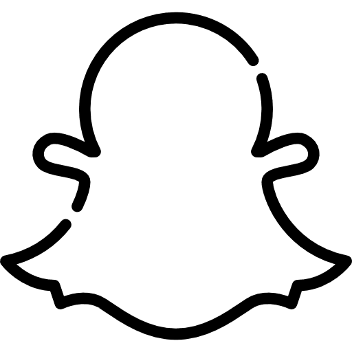 Snapchat brand snapchat outline brands and logotypes icon