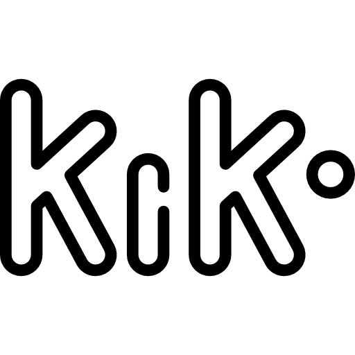 Kik brand logotype brands and logotypes icon