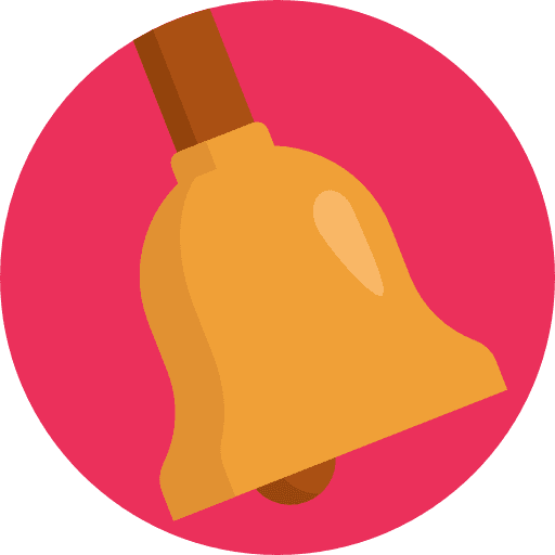 Bell bell musical instrument tools and utensils icon