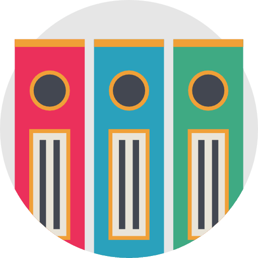 Filing cabinet archive cabinet file icon