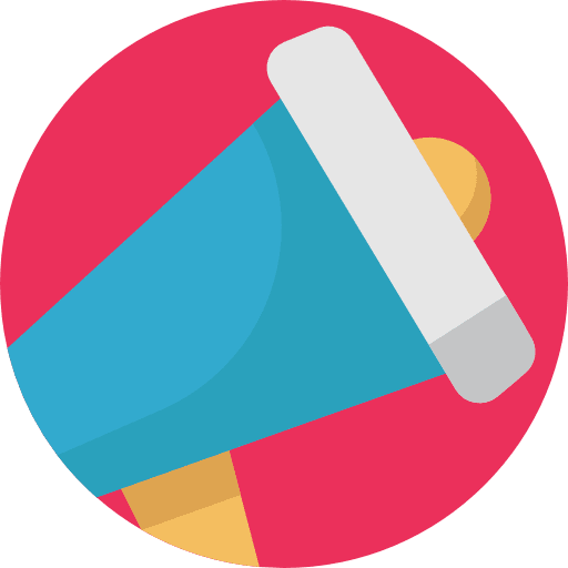 Megaphone tools and utensils megaphone speaker icon