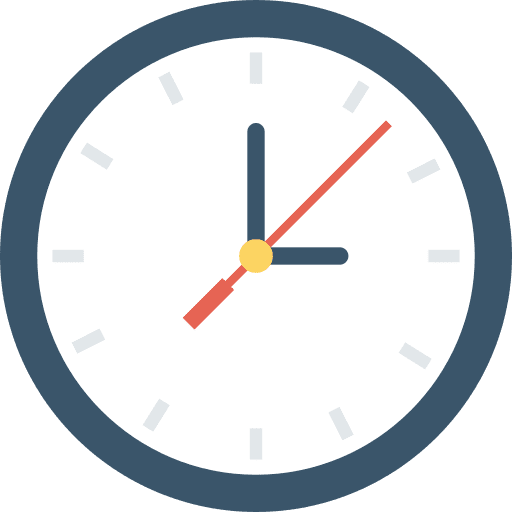 Clock tools and utensils clock tool icon