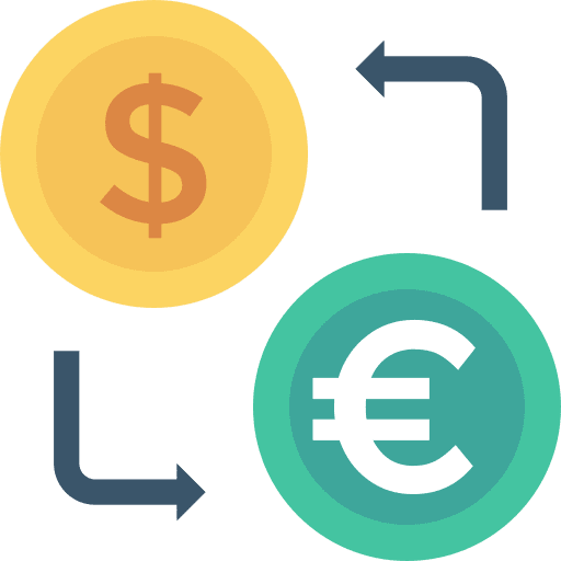 Exchange business and finance commerce dollar icon