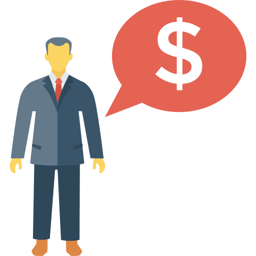 Businessman characters businessman people icon