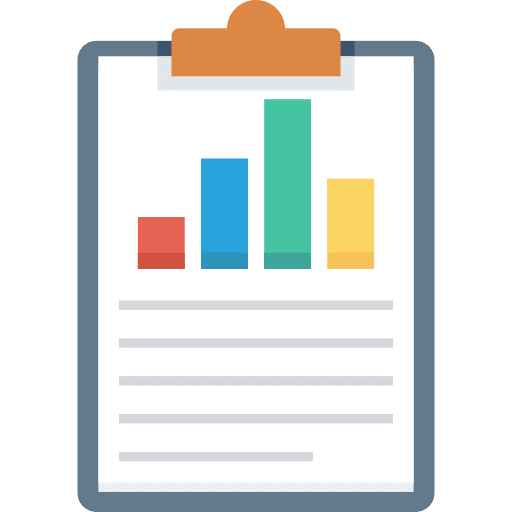 Clipboard delivery logistics business icon