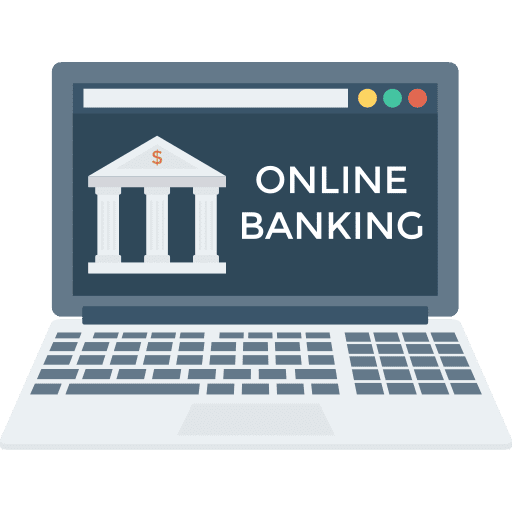 Laptop business and finance computing computer icon