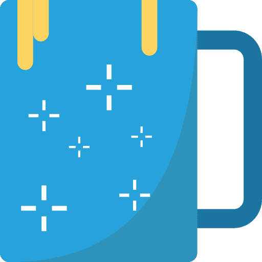 Mug coffee food food and restaurant icon