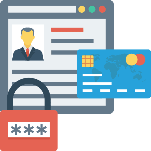 Online shop multimedia commerce and shopping telephone icon