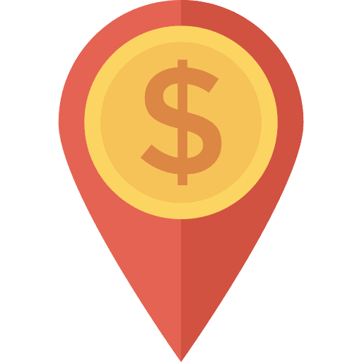 Placeholder placeholder maps and location dollar icon