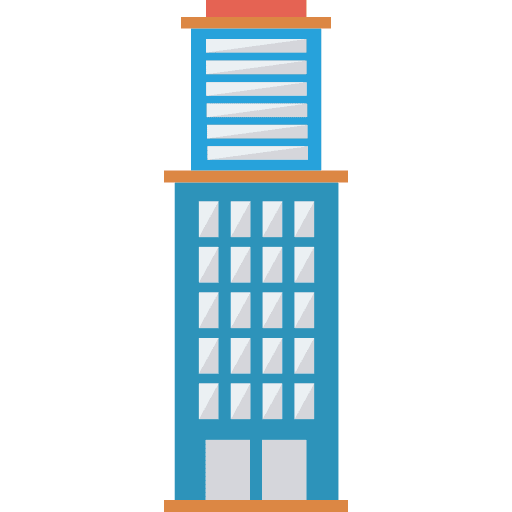 Building architecture and city construction building icon