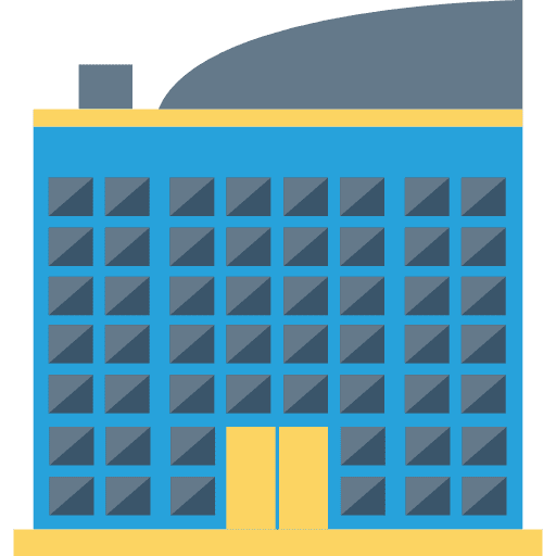 Building urban building architectonic icon