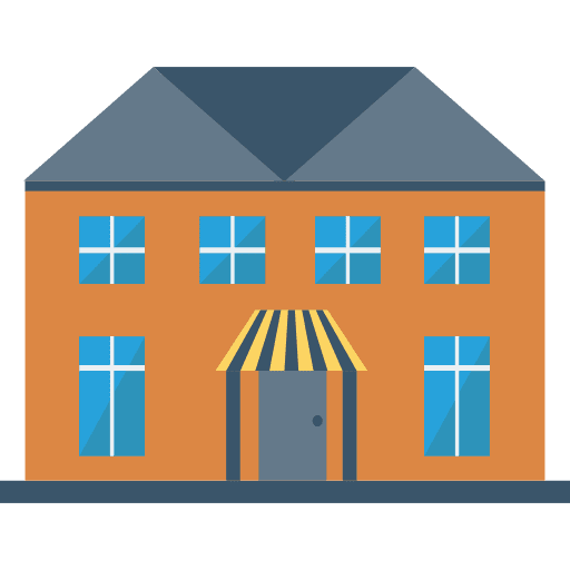 Mansion buildings home mansion icon