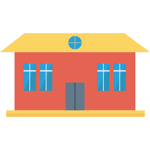 House real estate house architecture and city icon