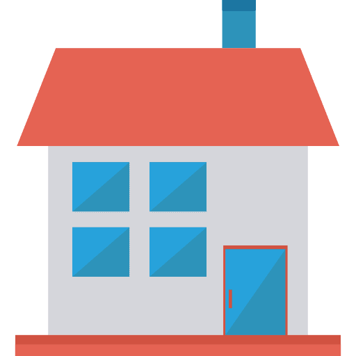 House real estate property construction icon