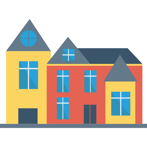 House construction real estate property icon