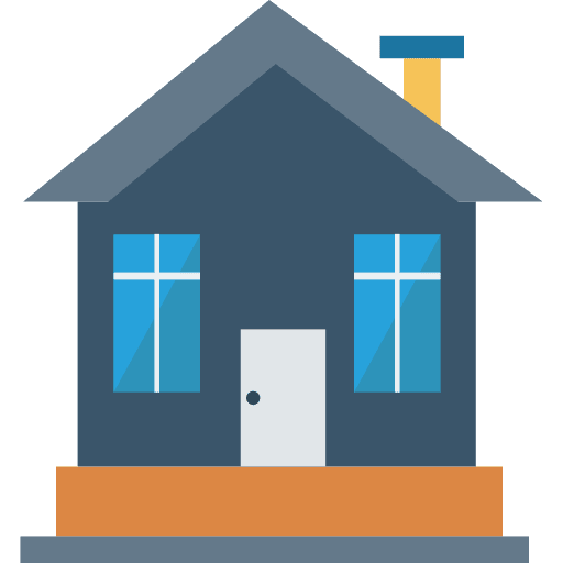 House real estate buildings home icon