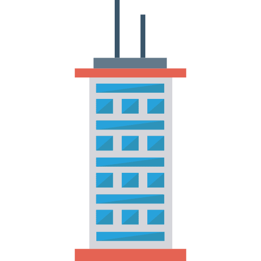 Building building buildings office block icon