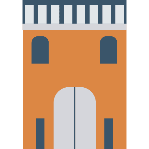 Jail prison police station jail icon