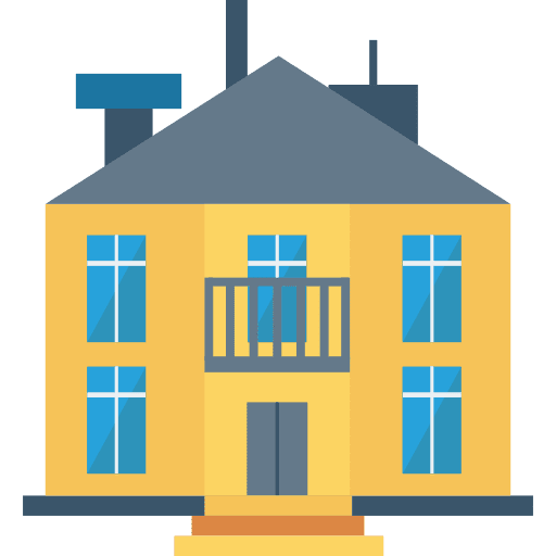 Mansion mansion buildings rent icon