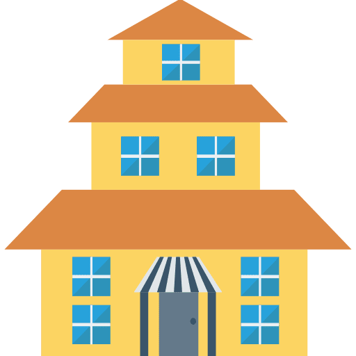 Mansion mansion real estate rent icon