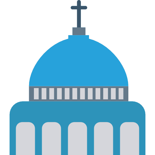 Mosque architecture and city religion mosque icon