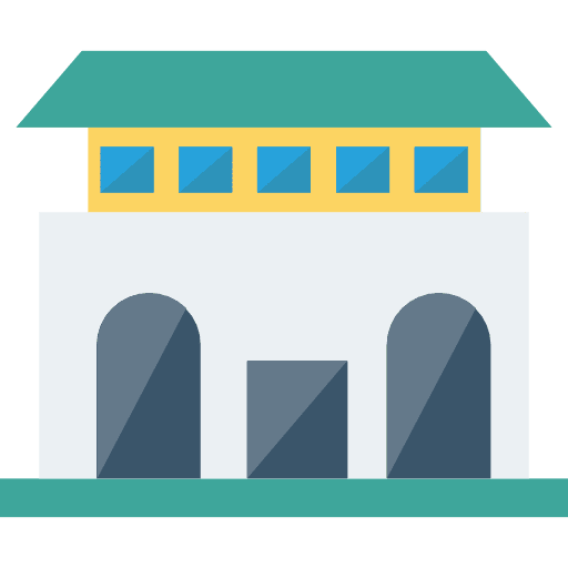 Office office building urban icon