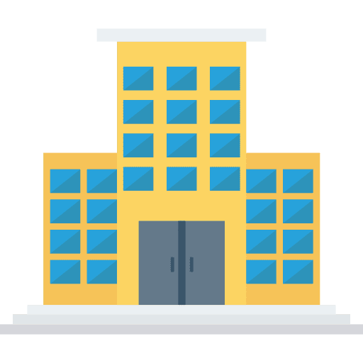 School education monuments buildings icon