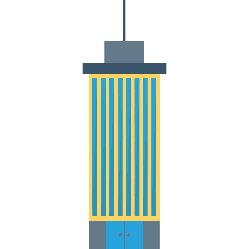 Skyscraper architectonic city urban icon