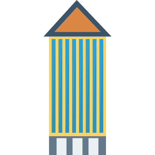 Building office block buildings architectonic icon