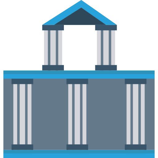 Bank bank money business icon