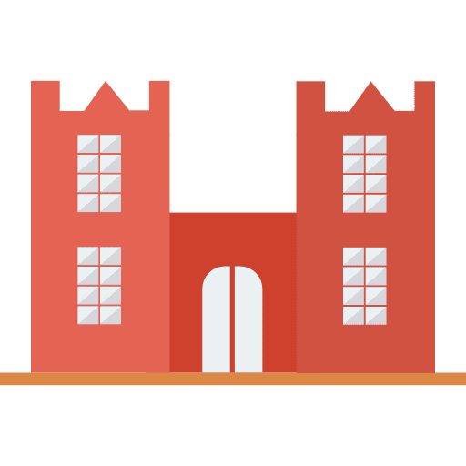 Castle castle fortress monument icon