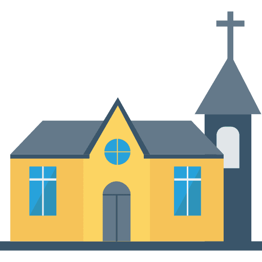 Church monuments architecture and city christian icon